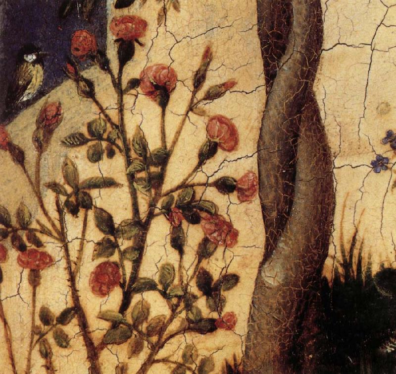 Upper Rhenish Master Details of The Little Garden of Paradise oil painting image
